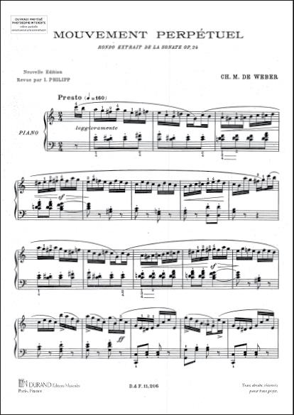 Mouvement Perpetuel Piano
